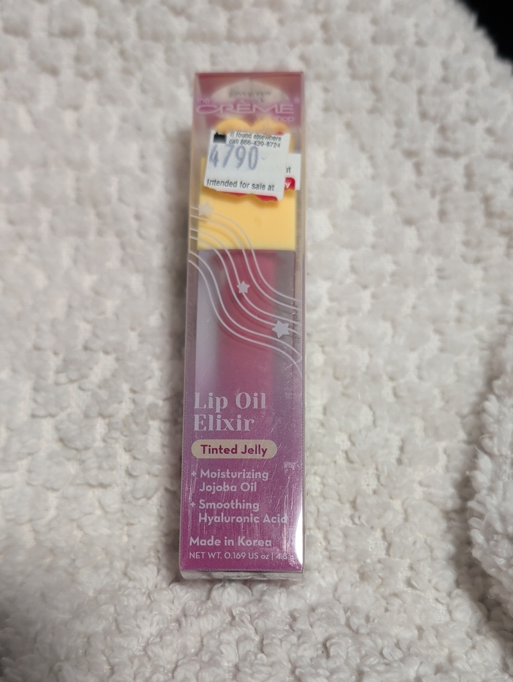 Creme Shop Lip Oil Elixir Tinted Jelly